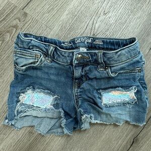 Cat & Jack girls 7/8 shorts